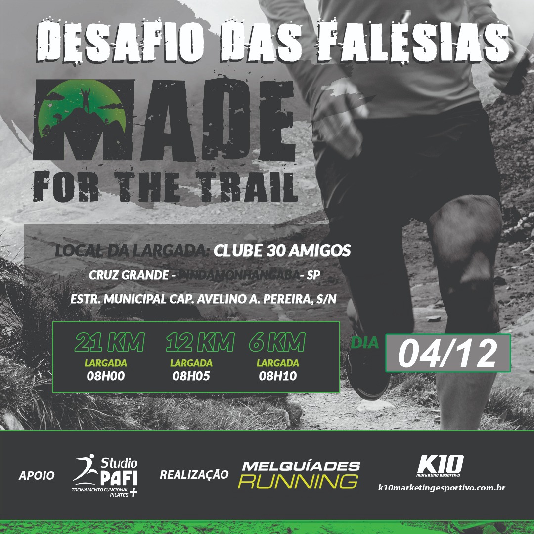 Desafio Loucos por Trail Run acontece domingo (30) na Fazenda Nova